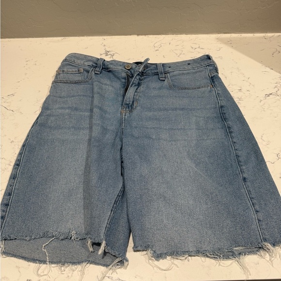 3 Pair Hollister Light Blue Denim Shorts - Picture 1 of 6